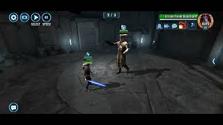 SWGOH Jedi Cal Kestis Event  G12  No Gear  No Zetas  Tier 3 [upl. by Sou703]