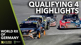 Qualifying 4 Highlights  2018 World Rallycross of Germany [upl. by Mure]