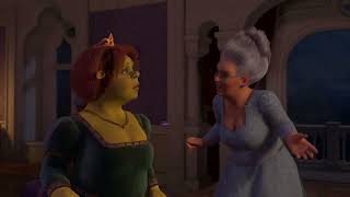 Shrek 2 2004 Fairy Godmother Meets Shrek Scene [upl. by Artap93]