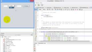 Java Tutorial 30  JFrame Form with JComboBox and JList [upl. by Stricklan]