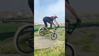 couple clips from Newhaven pump track bmxjump bmxlife bmx pumptrack sends [upl. by Marilou133]