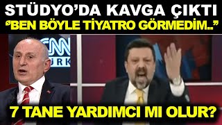 Melik Yiğitel Dursun Çiçeki ayar manyağı Etti STÜDYODA KAVGA ÇIKTI [upl. by Gosser]