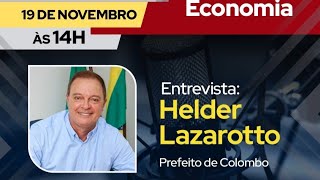 SMC News entrevista Helder Lazarotto Prefeito de Colombo [upl. by Nevak492]