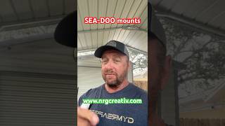 Phone mounts no drill bilge outlets action camera and flag mounts seadoo seadoolife jetski [upl. by Acimat688]