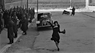 Rome Open City 1945  Rossellini  Pinas Death HD [upl. by Enerol227]