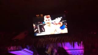 Rockhold and Bisping the LA reaction [upl. by Huntlee]