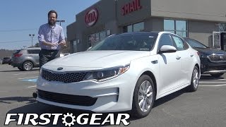 2017 Kia Optima EX  First Gear  Review and Test Drive [upl. by Yrnehnhoj622]