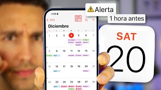 El CALENDARIO de tu iPhone es MUCHO MEJOR de lo que crees [upl. by Mirelle]