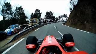 Onboard with David Hauser Dallara GP2  Course de côte du Col Saint Pierre 2012 [upl. by Rivera]