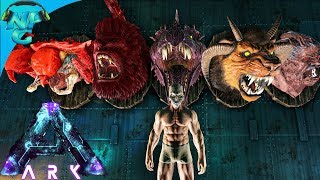 ARK Aberration ALL Bosses Invade  Dragon Broodmother Megapithecus and Manticore Showdown S1E30 [upl. by Llennhoj]