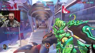 mL7support BAPTISTE COMPETITIVE Gameplay  OVERWATCH VOD Replays [upl. by Johiah437]