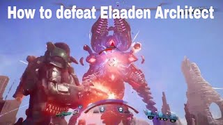 Architect Boss Fight  Elaaden [upl. by Behl]