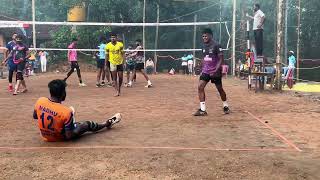 Set 2 all rounder play raki bhai💥  Kejakar open volleyball  sudheershetty indianrailways [upl. by Annodahs]