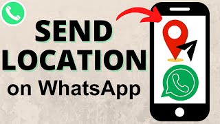 How to Send Location on WhatsApp  iPhone amp Android [upl. by Itram982]