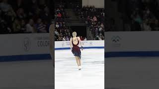 Amber Glenn takes the ice in just over a week Will you be watching skateamerica figureskating [upl. by Seugirdor]