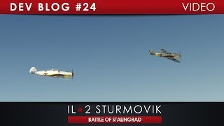 IL2 Sturmovik BoS alpha  Bf109F4 Maneuvers [upl. by Aerdua]