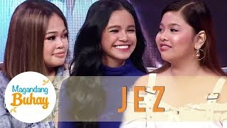 Zephanie shares that she met Elha and Janine in two different singing contests  Magandang Buhay [upl. by Aened]