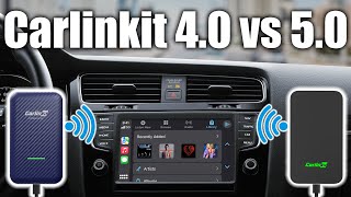 Carlinkit 40 vs 50  The New King of Wireless CarPlay and Android Auto Adapters [upl. by Kensell275]