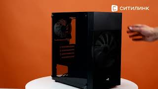 Обзор Корпуса mATX Aerocool Atomic LiteGBKv2  Ситилинк [upl. by Melly]