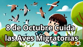 8 de Octubre Día Mundial de las Aves Migratorias  Protejamos a los Viajeros del Cielo [upl. by Siloam]