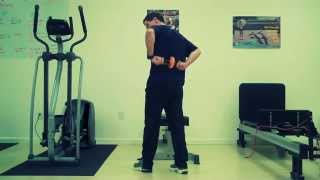 Therawheel low back SI joint Selfmyofascial release [upl. by Brod]