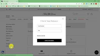 How To Use Saks Fifth Avenue Gift Card Online  Redeem amp Check Balance [upl. by Nosauq]