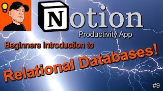 Notion Productivity App Beginners Introduction to Relational Databases [upl. by Gwyn714]