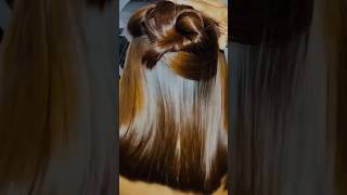 Natural brown hair dye for hair growth 4Kshortvideo mehndi [upl. by Kristyn]