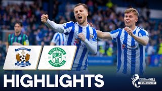 Kilmarnock 11 Hibernian  Anderson Late Equaliser Puts Killie Level  William Hill Premiership [upl. by Bryn]