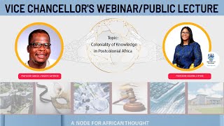 Coloniality of Knowledge in Postcolonial Africa [upl. by Chemaram]