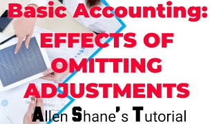 Basic Accounting EFFECTS OF OMITTING ADJUSTMENTS video 45 [upl. by Howarth]