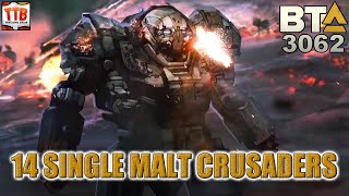 Scary double thumper Helepolis appears E 14 Single Malt Crusaders  Battletech Advanced 3062 [upl. by Zeeba719]