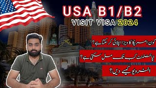 USA B1B2 VISA UPDATE 2024  USA VISA INTERVIEW 2024  Complete Guide DS160 Form [upl. by Andromada]