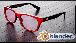 How to create Eyeglasses in Blender  Product Design  Easy Tutorial blenderguru [upl. by Benia]