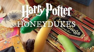 Emmy Eats Honeydukes  The Wizarding World of Harry Potter [upl. by Gnehs]