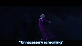 Frozen 2 Into the Unknown Reversed with lyrics [upl. by Eisenhart]