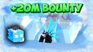 I Awakened And Made The Best Ice Build Blox Fruits Bounty Hunting [upl. by Annoda]