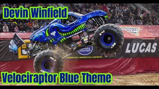 Velociraptor Blue Devin Winfield Theme arena effect [upl. by Abe]