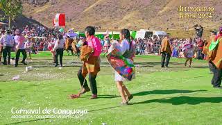 Carnaval de Conguaya  ALLINQHAPAQ RAYMI 2024  Asociación Folklorica Wiñay Pacha [upl. by Analaj]