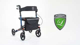 Lindebjerg rollator  HF 150  Smart klik [upl. by Auqeenahs]