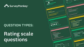 How to create a MatrixRating scale question with SurveyMonkey [upl. by Salli]