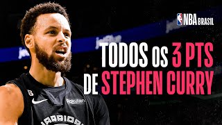 Stephen Curry acertando bolas de 3 por 40 minutos  20222023 Melhores momentos [upl. by Garate]