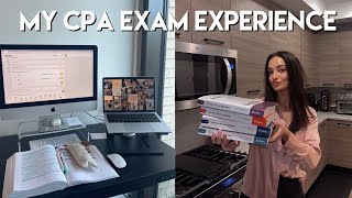 How I Passed All 4 Parts of the CPA Exam In 5 Months Tips Study Schedule  Template Results [upl. by Bremen]