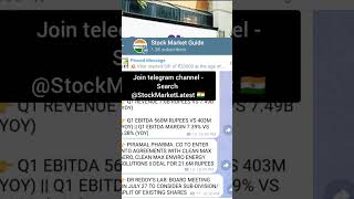 Dr Reddy Laboratories Share Latest News  Dr Reddy Lab Share  Dr Reddy Lab Share Split News [upl. by Anohr262]