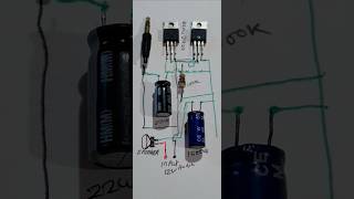 Amplifier2sc5200circuit diagram electronic shortsfeed [upl. by Giamo]