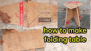 New type of folding tablehow to make folding table diy foldingtable [upl. by Eelime]