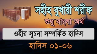 বুখারী শরীফ বাংলা ১ম খন্ড হাদিস ০১০৬  Bukhari Sharif Bangla Hadis 0106 [upl. by Reinnej862]