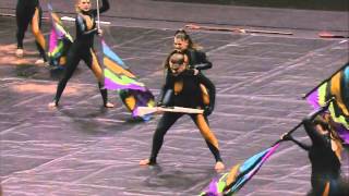 Avon High School Winter Guard 2016 quotCrudequot WGI Finals [upl. by Wilfred]