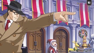 Gregory Edgeworth vs Manfred von Karma HD  Ace Attorney Investigations 2 Prosecutors Gambit [upl. by Einobe]