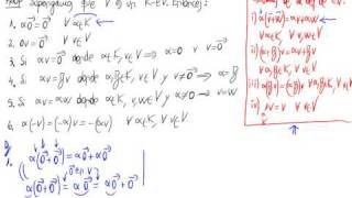 Propiedad de espacios vectoriales 1 [upl. by Zarger]